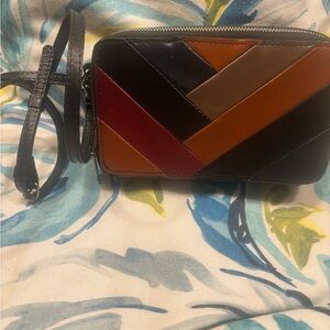 Multicolor Patchwork Crossbody Bag